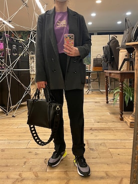 「TOFF&LOADSTONE（トフアンドロードストーン）のアイテム」を使った、ayakaさん（レディース・156cm）の春コーディネート