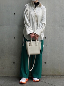 「TOFF&LOADSTONE（トフアンドロードストーン）のアイテム」を使った、ayakaさん（レディース・156cm）の春コーディネート