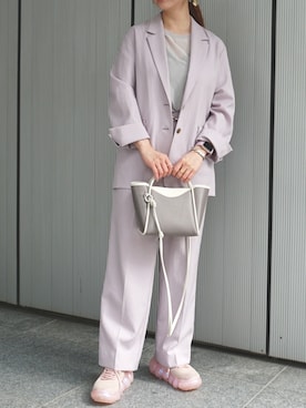 「TOFF&LOADSTONE（トフアンドロードストーン）のアイテム」を使った、ayakaさん（レディース・156cm）の春コーディネート