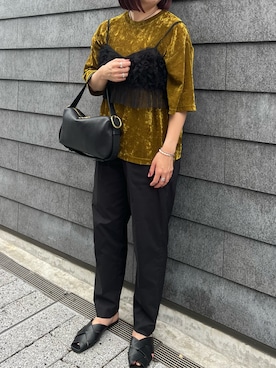 「TOFF&LOADSTONE（トフアンドロードストーン）のアイテム」を使った、ayakaさん（レディース・156cm）の秋コーディネート