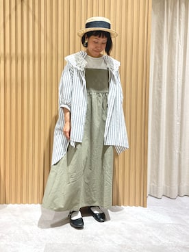 あさいまりこさん（レディース・151cm）の春コーディネート