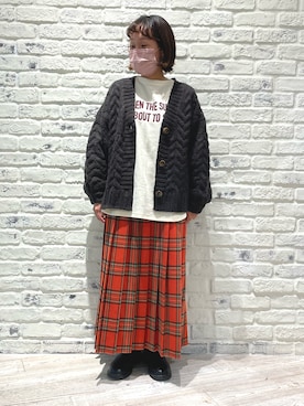 あさいまりこさん（レディース・151cm）の冬コーディネート