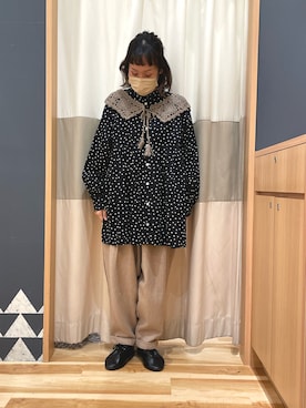 あさいまりこさん（レディース・151cm）の冬コーディネート