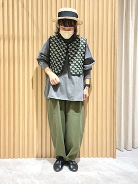 あさいまりこさん（レディース・151cm）の春コーディネート