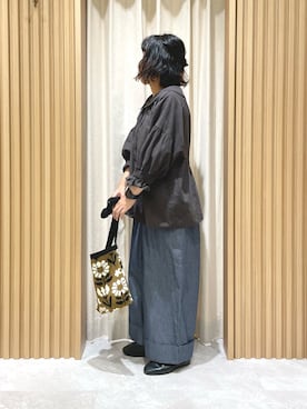 あさいまりこさん（レディース・151cm）の秋コーディネート