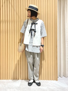 あさいまりこさん(レディース・151cm)の夏コーディネート