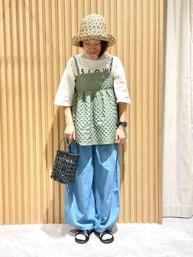 あさいまりこさん（レディース・151cm）の夏コーディネート