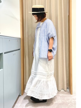 あさいまりこさん（レディース・151cm）の夏コーディネート