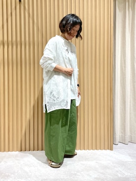 あさいまりこさん（レディース・151cm）の春コーディネート