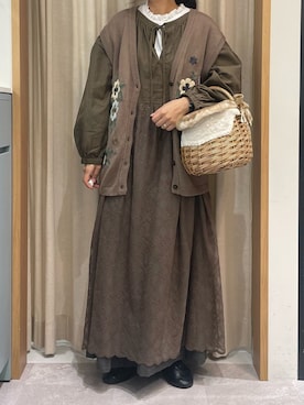 あさいまりこさん（レディース・151cm）の秋コーディネート