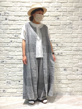 あさいまりこさん（レディース・151cm）の夏コーディネート