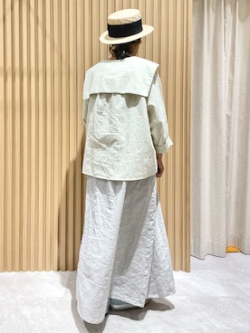 「Samansa Mos2（サマンサ モスモス）のアイテム（アクセサリー）」を使った、あさいまりこさん（レディース・151cm）の春コーディネート