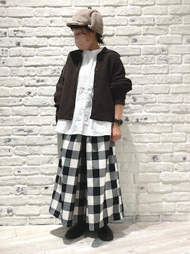 あさいまりこさん（レディース・151cm）の秋コーディネート