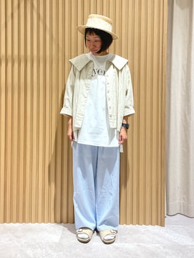 あさいまりこさん（レディース・151cm）の春コーディネート