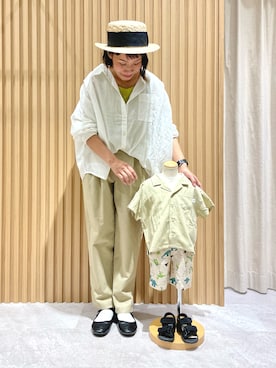 あさいまりこさん（レディース・151cm）の夏コーディネート