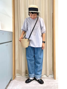 あさいまりこさん（レディース・151cm）の夏コーディネート