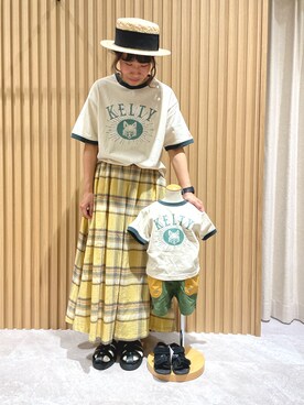 あさいまりこさん（レディース・151cm）の春コーディネート
