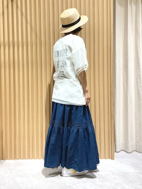 あさいまりこさん(レディース・151cm)の夏コーディネート