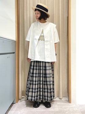 あさいまりこさん（レディース・151cm）の夏コーディネート