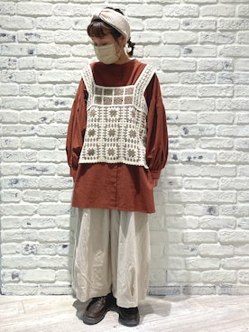 あさいまりこさん（レディース・151cm）の秋コーディネート