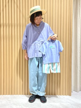 あさいまりこさん（レディース・151cm）の夏コーディネート