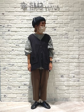 「ベストコーデ」｜「アイテム（レッグウェア）」を使った、あさいまりこさん（レディース・151cm）の夏コーディネート