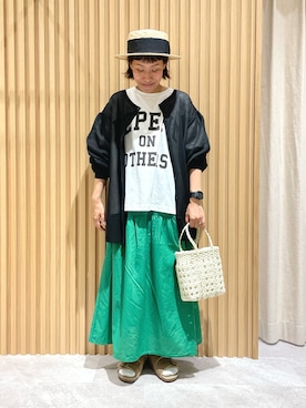 あさいまりこさん(レディース・151cm)の夏コーディネート