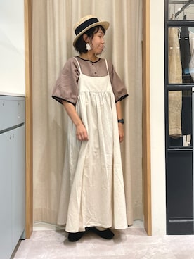 「セットアイテム」｜「アイテム（その他）」を使った、あさいまりこさん（レディース・151cm）の夏コーディネート