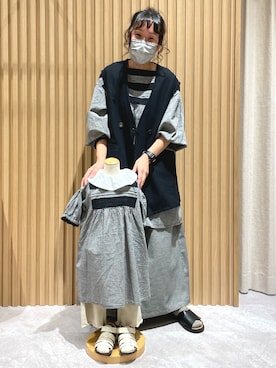 あさいまりこさん(レディース・151cm)の春コーディネート