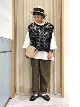 あさいまりこさん(レディース・151cm)の夏コーディネート