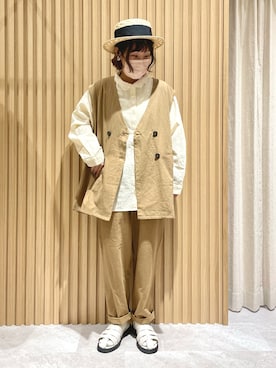 あさいまりこさん（レディース・151cm）の春コーディネート