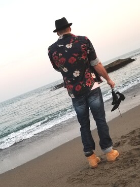 「Timberland（ティンバーランド）の＜Timberland＞ 6in PRMIUM BOOT/ブーツ（ブーツ、ブラウン系）」を使った、Mさん（レディース・168cm）の冬コーディネート