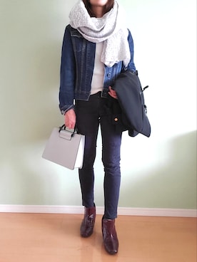 Mさん(レディース・168cm)の冬コーディネート