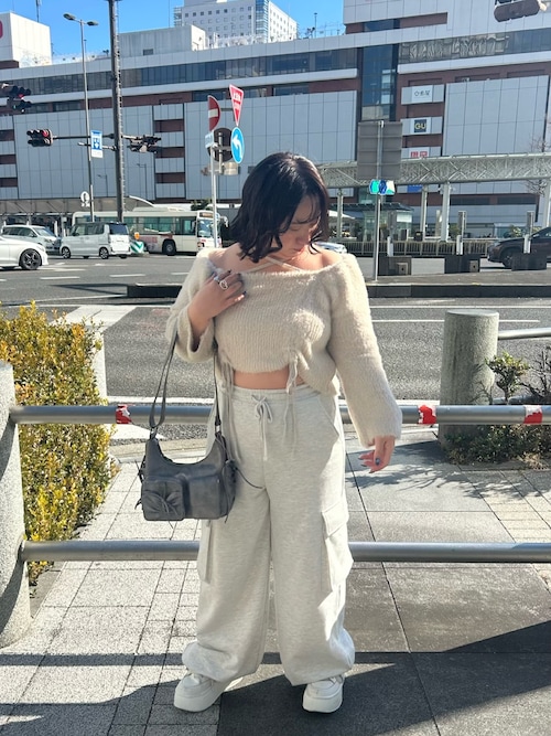 セール】スウェットカーゴパンツ（スウェットパンツ）｜one after