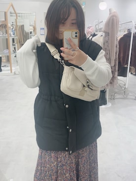 「アイテム（ダウンジャケット/コート）」を使った、oshiiiige17さん（レディース・142cm）の秋コーディネート