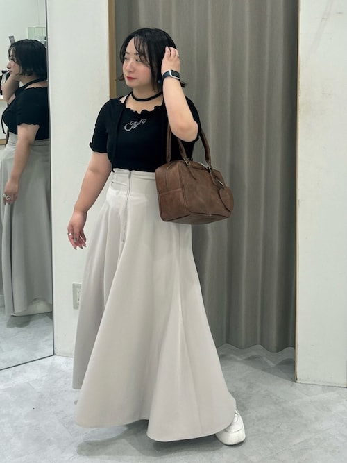 セール】チョーカーセットラインストーンTシャツ【WEB限定色あり】（T