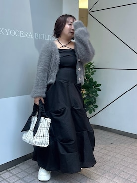 「アイテム（ワンピース/ドレス）」を使った、oshiiiige17さん（レディース・142cm）の秋コーディネート