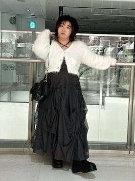 「アイテム（ワンピース/ドレス）」を使った、oshiiiige17さん（レディース・142cm）の秋コーディネート