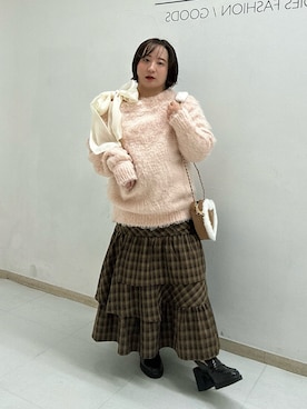 「アイテム（スカート）」を使った、oshiiiige17さん（レディース・142cm）の夏コーディネート