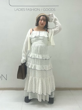「アイテム（ワンピース/ドレス）」を使った、oshiiiige17さん（レディース・142cm）の秋コーディネート