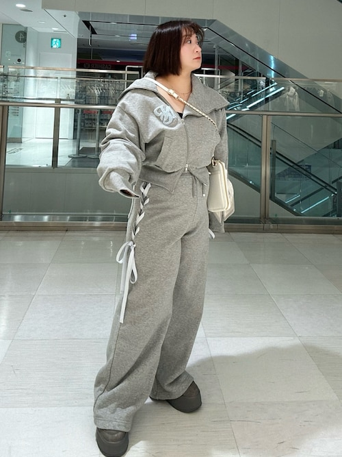 セーラーカラーロゴスウェット【セットアップボトムあり】（パーカー