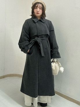 「アイテム（ワンピース/ドレス）」を使った、oshiiiige17さん（レディース・142cm）の冬コーディネート