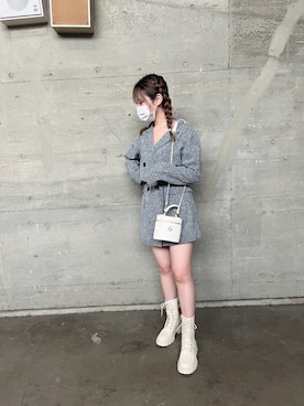 りぃさん（レディース・156cm）の秋コーディネート