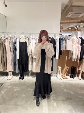 りぃさん（レディース・156cm）の秋コーディネート