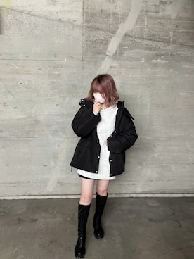 りぃさん（レディース・156cm）の冬コーディネート