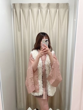 「nice claup」｜「アイテム（その他アウター）」を使った、りぃさん（レディース・156cm）の夏コーディネート