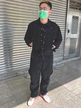 「CLOT（クロット）のアイテム」を使った、Ivan Chenさん（メンズ・183cm）の冬コーディネート