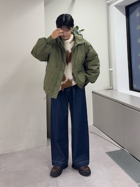 たけさきさん（レディース・160cm）の秋コーディネート