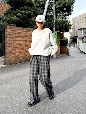 「アイテム（トップス）」を使った、kkyn78さん（レディース・160cm）の秋コーディネート