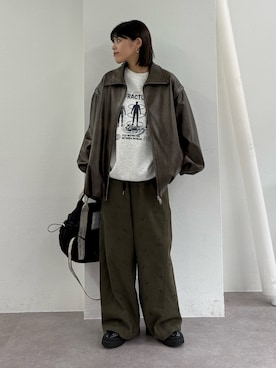 たけさきさん(レディース・160cm)の秋コーディネート